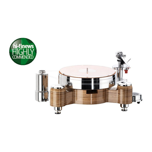 Acoustic Solid - Solid Wood Round Turntable