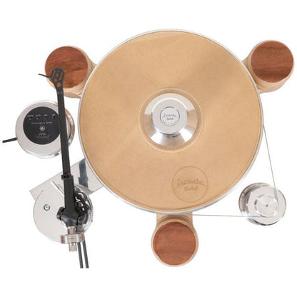 Acoustic Solid - Solid Wood Round Turntable